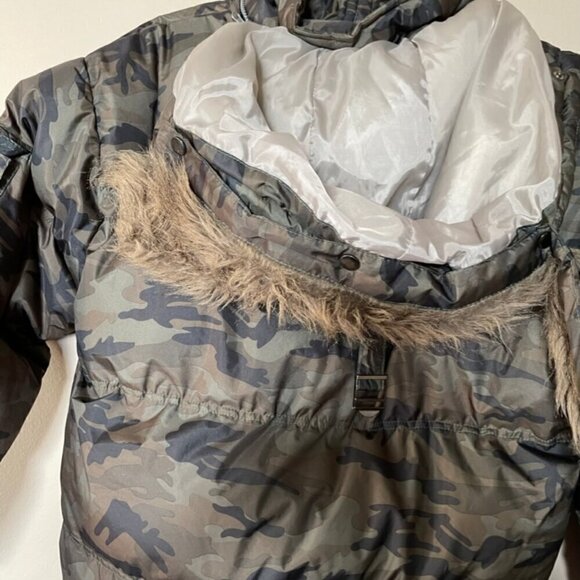 U.S. Polo Assn Winter Camuflauge Jacket Size M - Picture 3 of 16